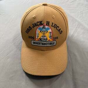 The Corps USS Jack H. Lucas DDG 125 Indestructible Navy Ship Hat Baseball Cap